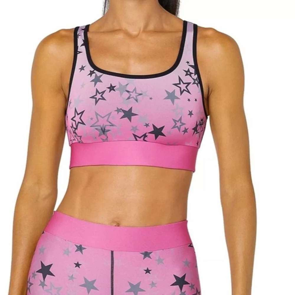 ULTRACOR STARS SCOOP NECK BRA - Picture 1 of 5